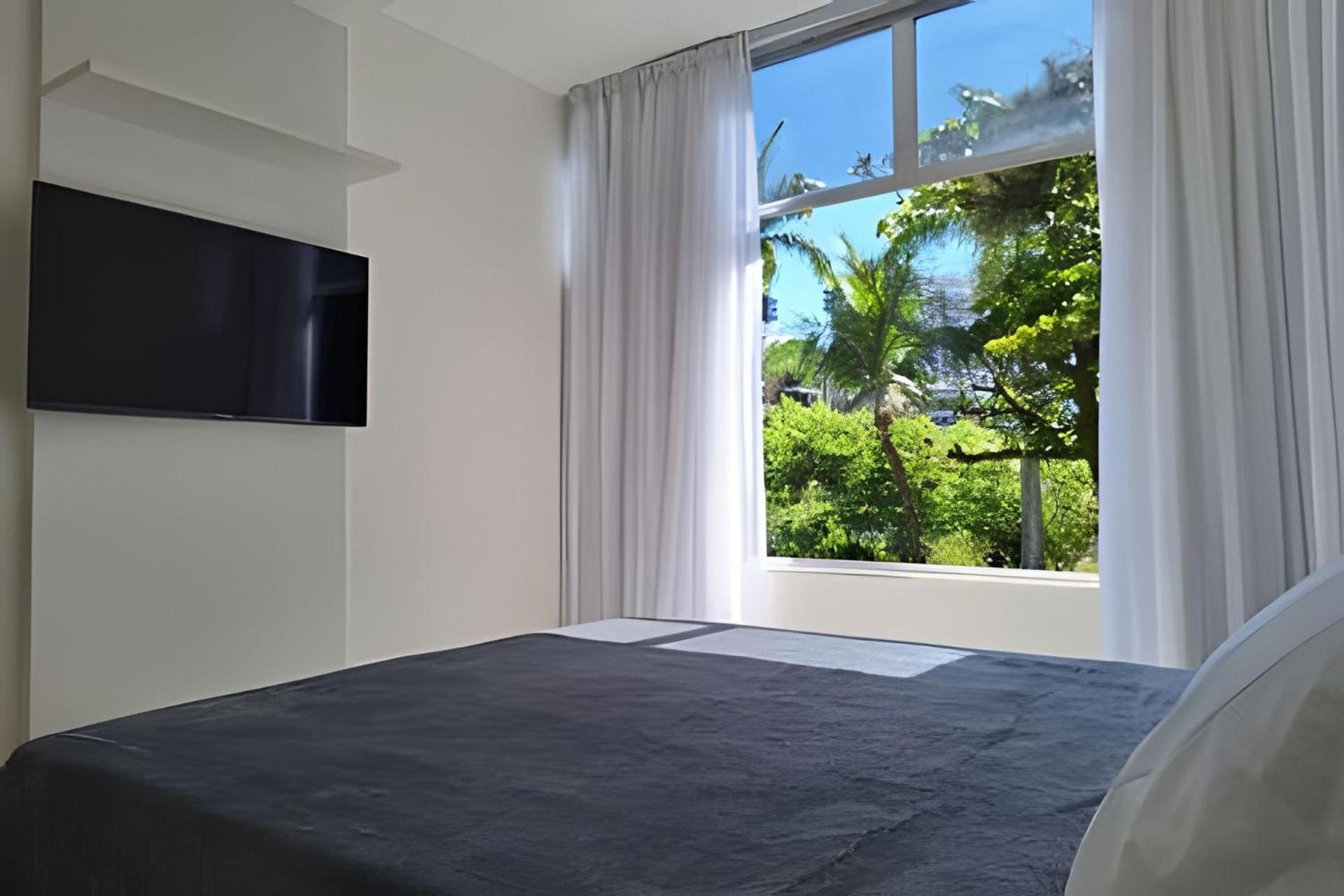 Apartment Moderno Apto Edificio Frente Da Barra Wi-fi *